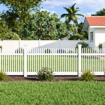 Barrette Classic Picket Vinyl Fence