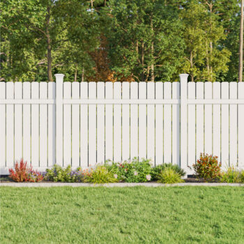 Barrette Dog-Ear Semi-Privacy Vinyl Fence